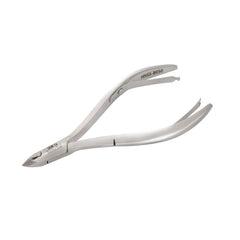 HNSS-B050 Semi-Square Head , (Polish Grey), Jaw 14 , Double Spring Cuticle Nipper Stainless Steel 420