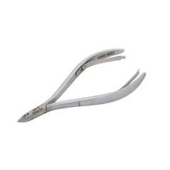 HNRD-B055 Round Head , (Matt Grey), Jaw 14 , Double Spring Cuticle Nipper Stainless Steel 420