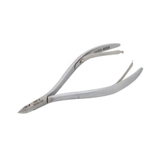 HNRD-B058 Round Head , (Matt Grey), Jaw 16 , Double Spring Cuticle Nipper Stainless Steel 420