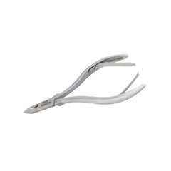 HNRD-C085 Round Head , (Matt Grey), Jaw 14, Double Spring Cuticle Nipper Stainless Steel 420