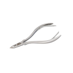 HNRD-C086 Round Head , (Polish Grey), Jaw 14, Double Spring Cuticle Nipper Stainless Steel 420