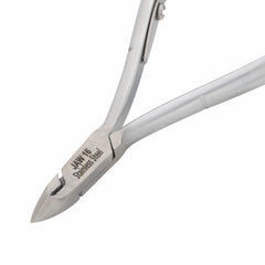 HNSQ-B033 Square Head Cuticle Nipper, Jaw 16, Single Spring, Matt Grey, Stainless Steel 420