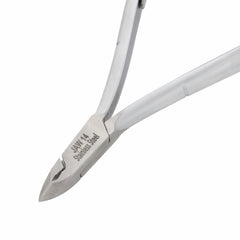 HNSQ-B043 Square Head , (Matt Grey), Jaw 14 , Double Spring Cuticle Nipper Stainless Steel 420