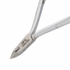 HNSQ-B046 Square Head , (Matt Grey), Jaw 16 , Double Spring Cuticle Nipper Stainless Steel 420