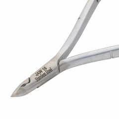 HNRD-B058 Round Head , (Matt Grey), Jaw 16 , Double Spring Cuticle Nipper Stainless Steel 420