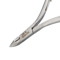 HNSS-C068 Semi-Square Head , (Polish Grey), Jaw 16 ,Single Spring Cuticle Nipper Stainless Steel 420
