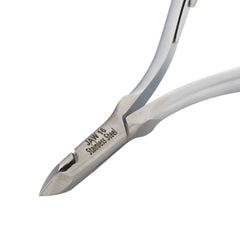 HNRD-C071 Round Head , (Matt Grey), Jaw 16 ,Single Spring Cuticle Nipper Stainless Steel 420