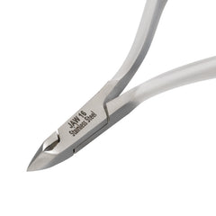 HNSQ-C077 Square Head , (Polish Grey), Jaw 16, Double Spring Cuticle Nipper Stainless Steel 420