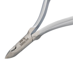 HNRD-C088 Round Head , (Matt Grey), Jaw 16, Double Spring Cuticle Nipper Stainless Steel 420