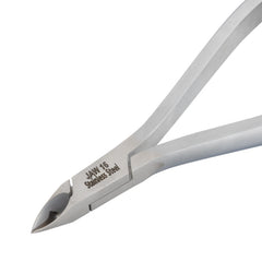 HNSQ-F153 Square Head Cuticle Nipper, Jaw 16, Single Spring, Matt Grey, Stainless Steel 420