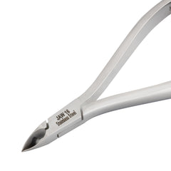 HNSQ-F154 Square Head Cuticle Nipper, Jaw 16, Single Spring, Polish Grey, Stainless Steel 420