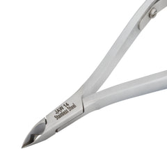 HNSS-F169 Semi-Square Head , (Matt Grey), Jaw 14 , Double Spring Cuticle Nipper Stainless Steel 420