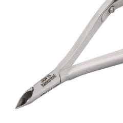 HNRD-F179 Round Head , (Polish Grey), Jaw 16 , Double Spring Cuticle Nipper Stainless Steel 420