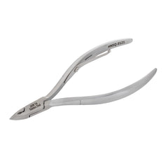 HNSQ-E121 Square Head Cuticle Nipper, Jaw 14, Single Spring, Matt Grey, Stainless Steel 420