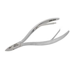 HNSS-E142 Semi-Square Head , (Matt Grey), Jaw 16 , Double Spring Cuticle Nipper Stainless Steel 420