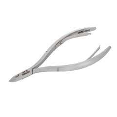 HNRD-E148 Round Head , (Matt Grey), Jaw 16 , Double Spring Cuticle Nipper Stainless Steel 420