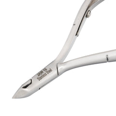 HNRD-D102 Round Head , (Polish Grey), Jaw 16 ,Single Spring Cuticle Nipper Stainless Steel 420
