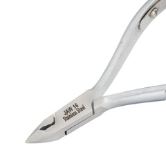 HNSQ-D106 Square Head , (Matt Grey), Jaw 16 , Double Spring Cuticle Nipper Stainless Steel 420