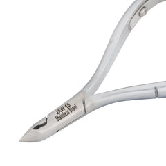 HNRD-D118 Round Head , (Matt Grey), Jaw 16 , Double Spring Cuticle Nipper Stainless Steel 420