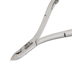 HNRD-D119 Round Head , (Polish Grey), Jaw 16 , Double Spring Cuticle Nipper Stainless Steel 420