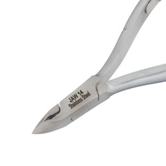 HNSQ-E133 Square Head , (Matt Grey), Jaw 14 , Double Spring Cuticle Nipper Stainless Steel 420