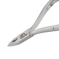 HNSQ-E137 Square Head , (Polish Grey), Jaw 16 , Double Spring Cuticle Nipper Stainless Steel 420