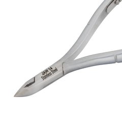 HNRD-E145 Round Head , (Matt Grey), Jaw 14 , Double Spring Cuticle Nipper Stainless Steel 420