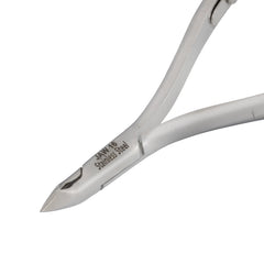 HNRD-E149 Round Head , (Polish Grey), Jaw 16 , Double Spring Cuticle Nipper Stainless Steel 420