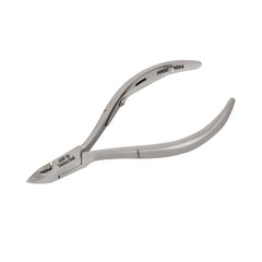 HNSQ-D094 Square Head Cuticle Nipper, Jaw 16, Single Spring, Polish Grey, Stainless Steel 420