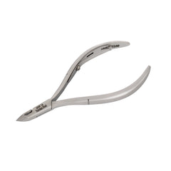 HNRD-D100 Round Head Cuticle Nipper, Jaw 14, Single Spring, Polish Grey, Stainless Steel 420