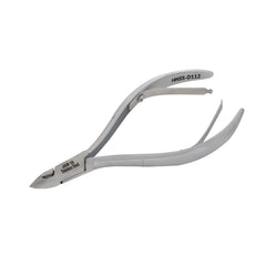 HNSS-D112 Semi-Square Head , (Matt Grey), Jaw 16 , Double Spring Cuticle Nipper Stainless Steel 420
