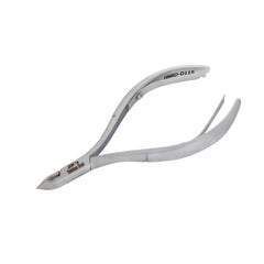 HNRD-D115 Round Head , (Matt Grey), Jaw 14 , Double Spring Cuticle Nipper Stainless Steel 420