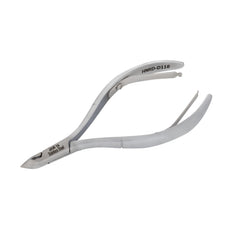HNRD-D118 Round Head , (Matt Grey), Jaw 16 , Double Spring Cuticle Nipper Stainless Steel 420