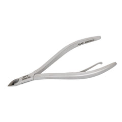 HNRD-F162 Round Head Cuticle Nipper, Jaw 16, Single Spring, (Polish Grey) Stainless Steel 420
