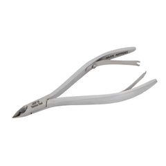 HNSQ-F163 Square Head , (Matt Grey), Jaw 14 , Double Spring Cuticle Nipper Stainless Steel 420
