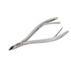 HNRD-F178 Round Head , (Matt Grey), Jaw 16 , Double Spring Cuticle Nipper Stainless Steel 420