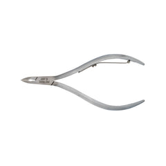 HNSQ-B031 Square Head Cuticle Nipper, Jaw 14, Single Spring, Matt Grey, Stainless Steel 420