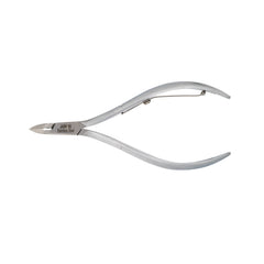 HNSQ-B033 Square Head Cuticle Nipper, Jaw 16, Single Spring, Matt Grey, Stainless Steel 420
