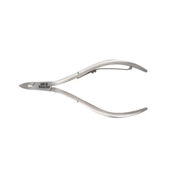 HNSQ-B034 Square Head Cuticle Nipper, Jaw 16, Single Spring, Polish Grey, Stainless Steel 420