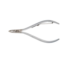 HNRD-B039 Round Head Cuticle Nipper, Jaw 14, Single Spring, Matt Grey, Stainless Seel 420