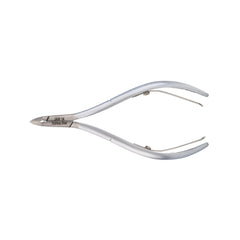 HNRD-B055 Round Head , (Matt Grey), Jaw 14 , Double Spring Cuticle Nipper Stainless Steel 420