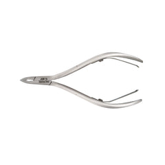 HNRD-B056 Round Head , (Polish Grey), Jaw 14 , Double Spring Cuticle Nipper Stainless Steel 420