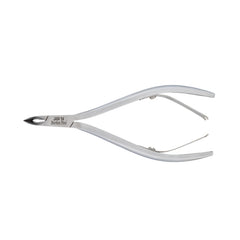 HNSQ-F163 Square Head , (Matt Grey), Jaw 14 , Double Spring Cuticle Nipper Stainless Steel 420