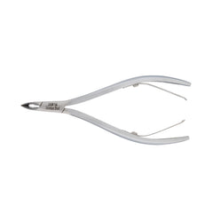 HNSS-F169 Semi-Square Head , (Matt Grey), Jaw 14 , Double Spring Cuticle Nipper Stainless Steel 420