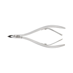 HNSS-F173 Semi-Square Head , (Polish Grey), Jaw 16 , Double Spring Cuticle Nipper Stainless Steel 420