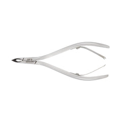 HNRD-F176 Round Head , (Polish Grey), Jaw 14 , Double Spring Cuticle Nipper Stainless Steel 420