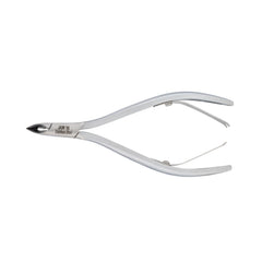 HNRD-F178 Round Head , (Matt Grey), Jaw 16 , Double Spring Cuticle Nipper Stainless Steel 420