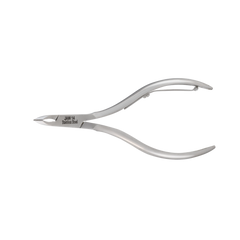 HNSQ-C062 Square Head , (Polish Grey), Jaw 14 , Single Spring Cuticle Nipper Stainless Steel 420