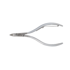 HNSS-C067 Semi-Square Head , (Matt Grey), Jaw 16 ,Single Spring Cuticle Nipper Stainless Steel 420
