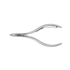 HNRD-C069 Round Head , (Matt Grey), Jaw 14 ,Single Spring Cuticle Nipper Stainless Steel 420